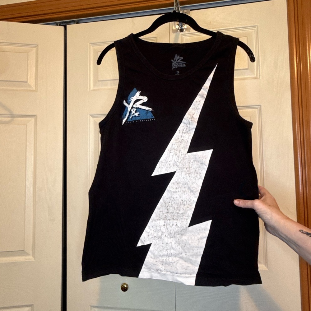 Young & Reckless Lightning Bolt Tank Top - S